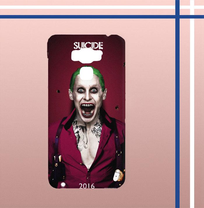 Casing gambar motif HARDCASE untuk hp Asus ZenFone 3 Max ZC553TL Suicide Squad Movies Joker Poster 2016 M00040