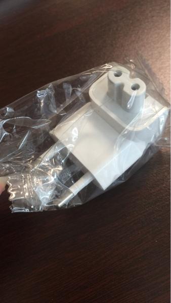 Terbaru!! Eu Ac Plug For Apple Charger Adaptor Mac - White - ready stock