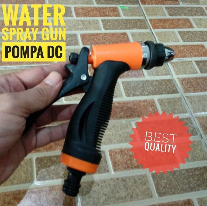 promo Water Gun Spray Pompa DC High Pressure Tekanan Tinggi - Orange original