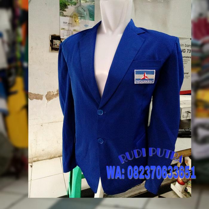 ASLI!!! Jas Partai Demokrat/Almamater Partai Demokrat/Blazer Partai Demokrat - Biru, Xxl
