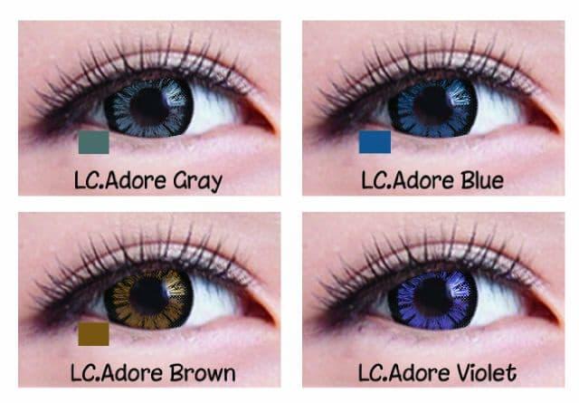 Softlens / Acc Softlens Living Colors Adore Kualitas Super