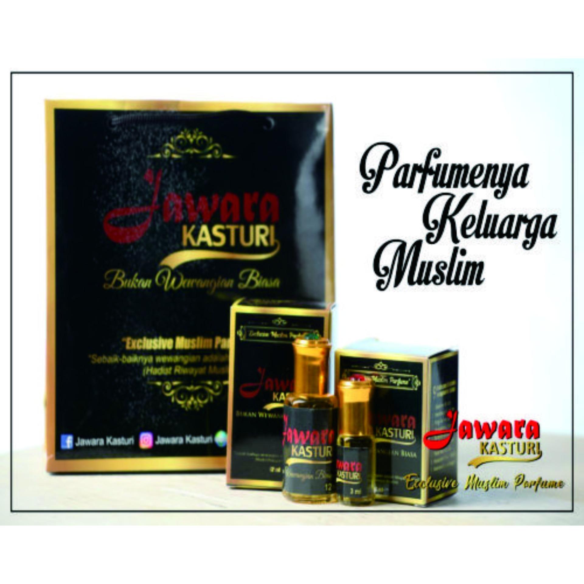 Minyak Jawara Kasturi Terlaris Original 3 ml