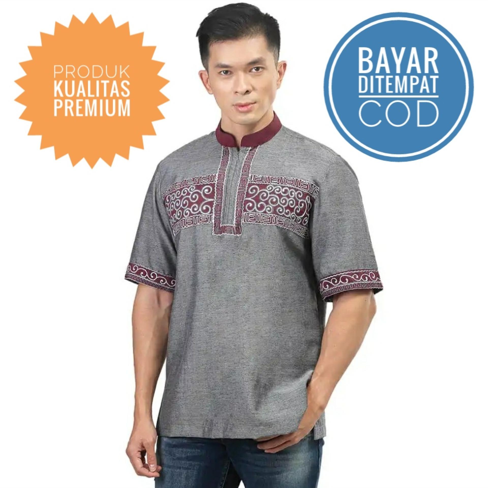 KUALITAS PREMIUM - Baju Koko Busana Muslim Kemeja Pria KUALITAS PREMIUM - Baju Koko Busana Muslim Kemeja Pria