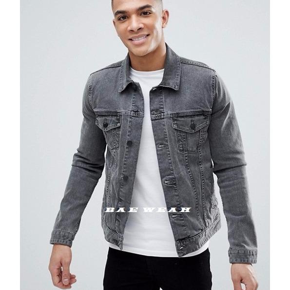 HOT ITEM Denim Jacket Men,s - Jaket Denim Pria Original POPTASTIC