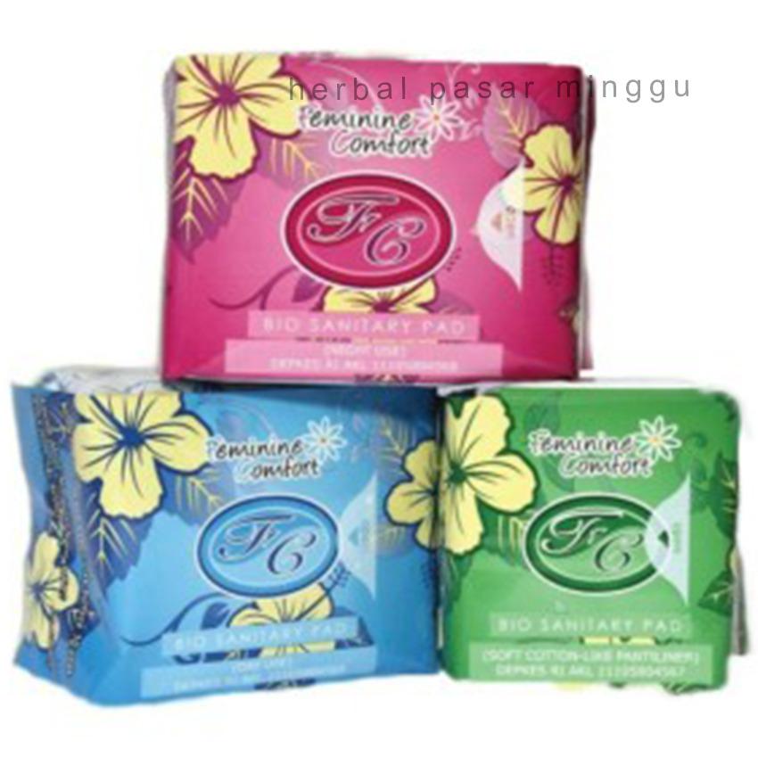 Avail Pembalut Herbal Paket 3 Jenis: Pantyliner - Day Use - Night Day