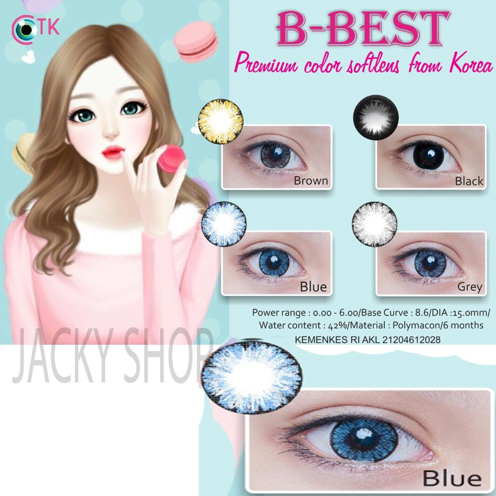 B-Best Softlens - Blue + GRATIS Lenscase