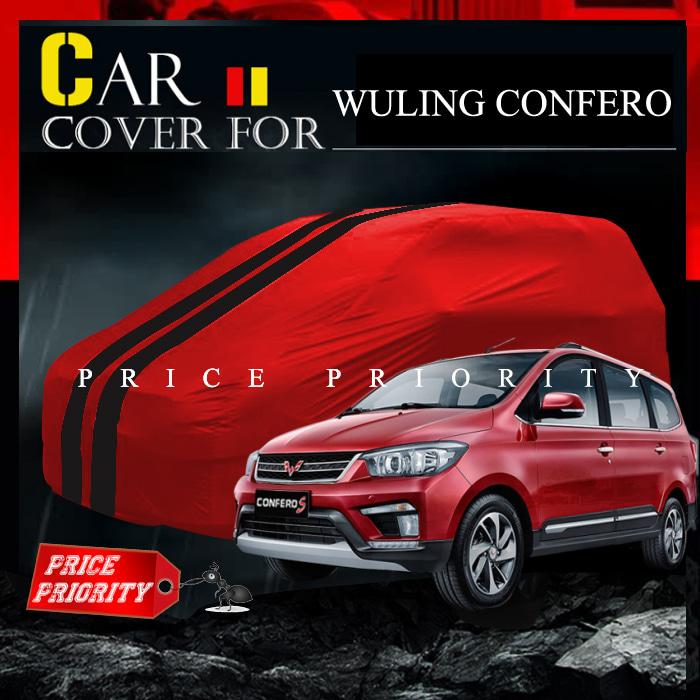 PALING LARIS Body Cover / Sarung Mobil / Cover Mobil Warna Wuling Confero S (Lagi Diskon)