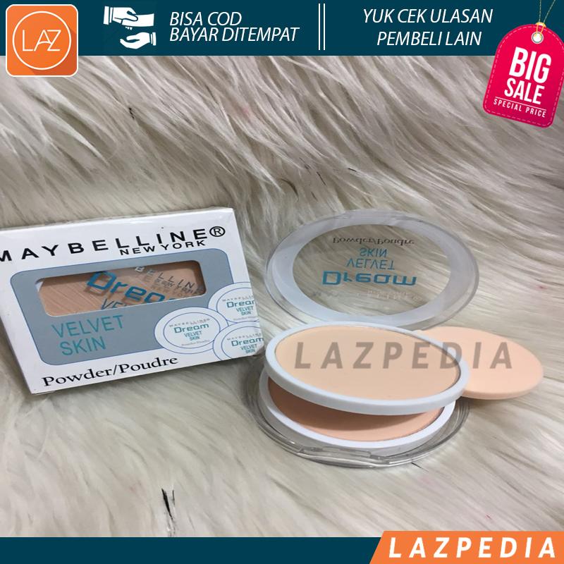 Laz COD - MAYBELINE DREAM VELVET SKIN 2IN1 / BEDAK MAYBELLINE VELVET SKIN / NATURAL - Lazpedia A320
