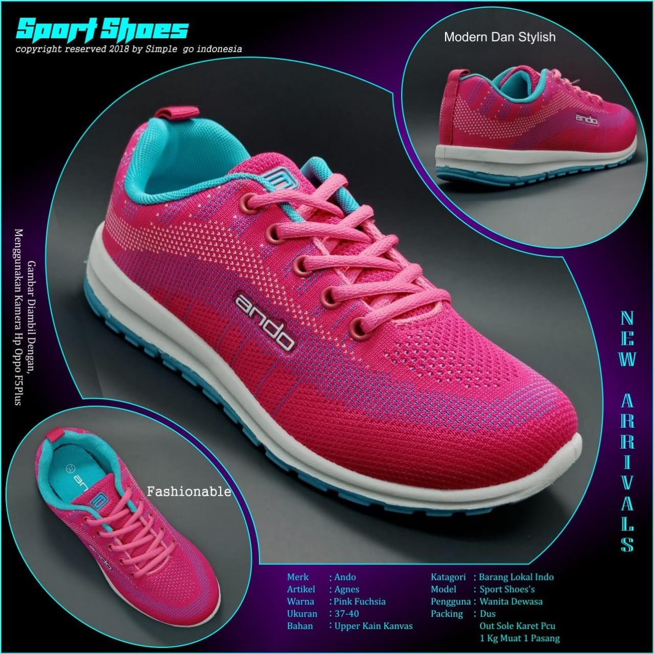 ANDO SEPATU WANITA SPORT AGNES - VITA NA 37-40