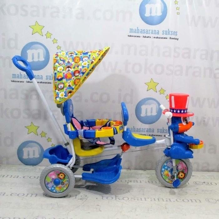 Royal RY8798CJ 2 Kursi Musik Dobel Magician & Interaktif Jok Kain Sepeda Roda Tiga