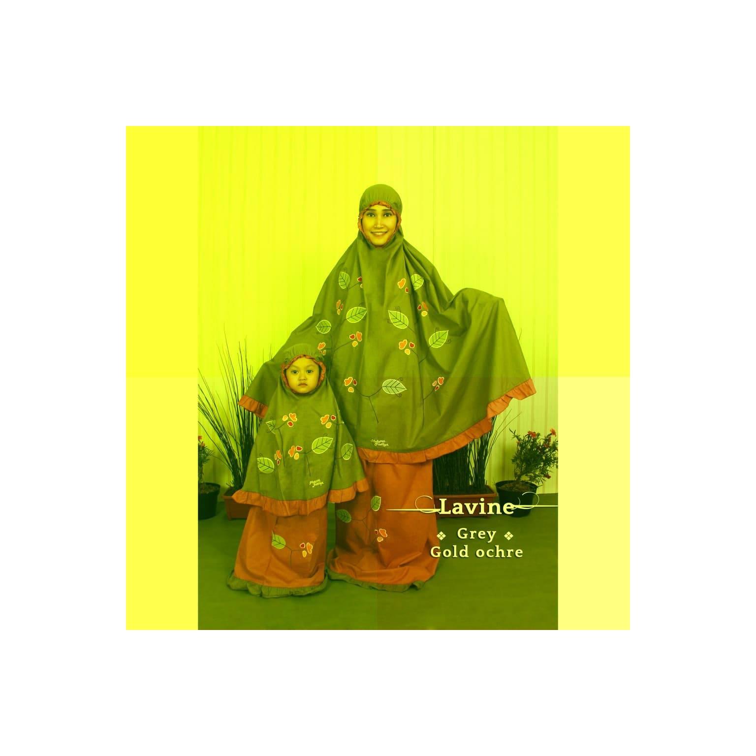 Mukena Couple Ibu Anak Cantik Fathiya Lavine