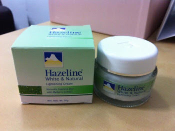 Cream Wajah Hazeline White And Natural Mengandung UVA dan UVB 1 Pcs