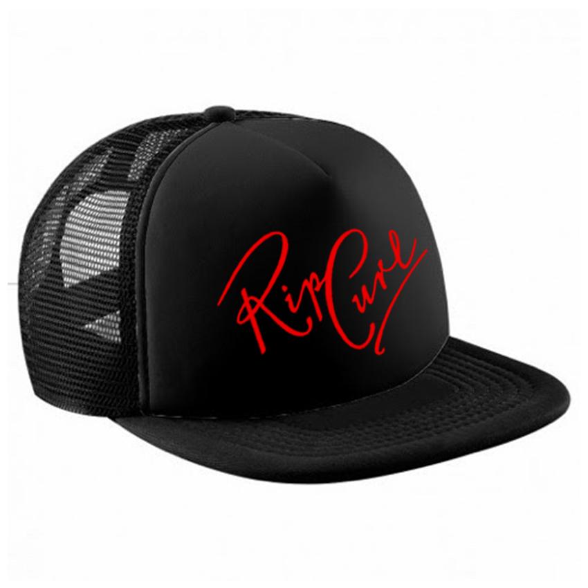 Jakarta Distro Topi Snapback Jaring Distro RIPCURL USA Red Black Premium