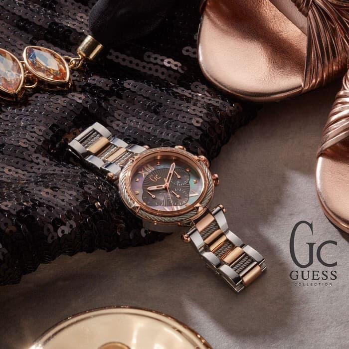 Jam Tangan Wanita Merk Guess Collection Type GC 16005 ORI BM Free yes
