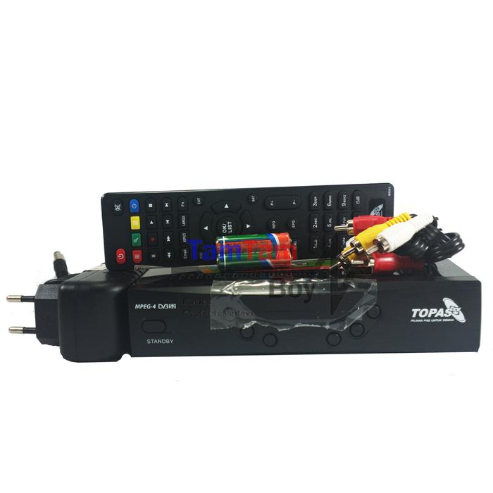 Receiver Parabola Topas TV Prabayar C Band Free 1 Tahun All Channel