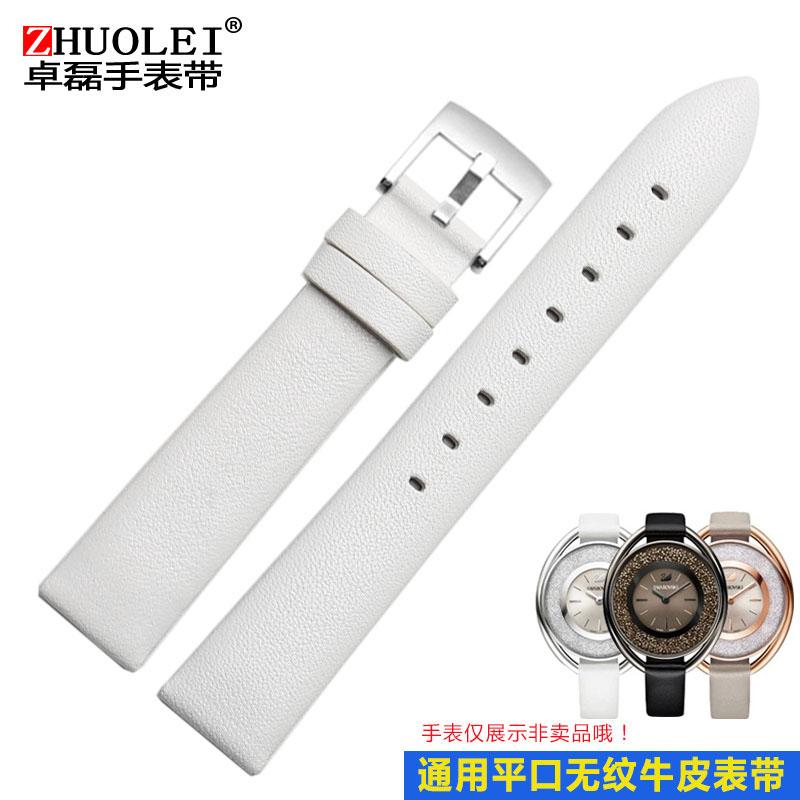 Lembut tali jam tangan kulit sapi adaptasi GIORGIO ARMANI Casio TITUS Pria dan wanita Kulit asli tali jam tangan 12 14 16mm