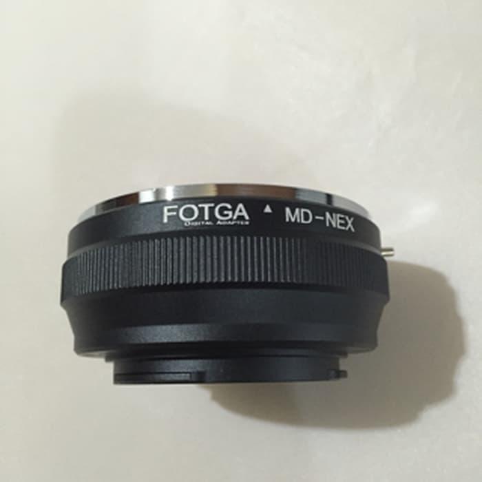 Promo Fotga Lens adapter , lensa Minolta MD to Body Sony E Mount ( NEX ) original