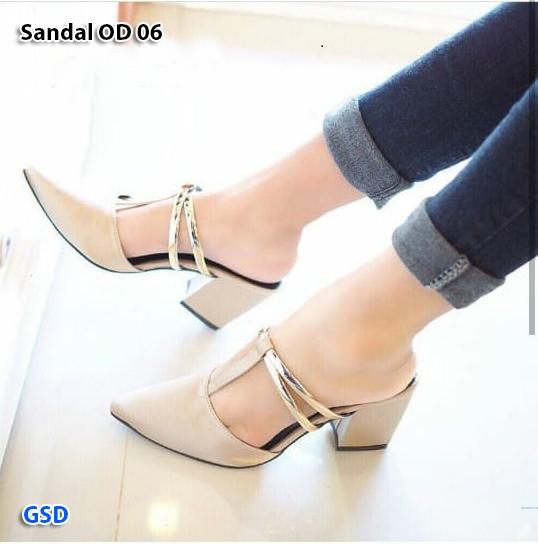 Fashion / sandal wanita / sandal hils glow / Sandal OD 06
