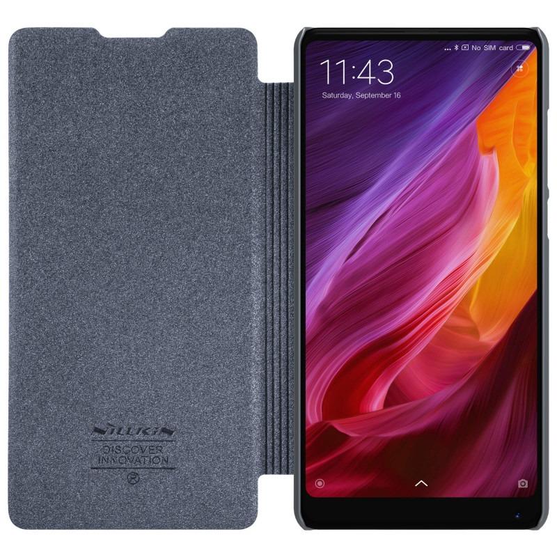 Nillkin Original Sparkle Series New Leather case for Xiaomi Mi Mix 2 - Hitam