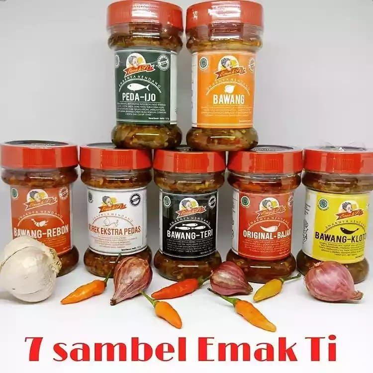 Sambal EmakTi varian TERI KACANG khas Surabaya