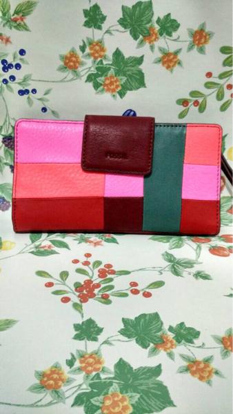 ASLI!!! ready Fossil sydney tab wallet pw pink jual dompet fossil original - yXtggV