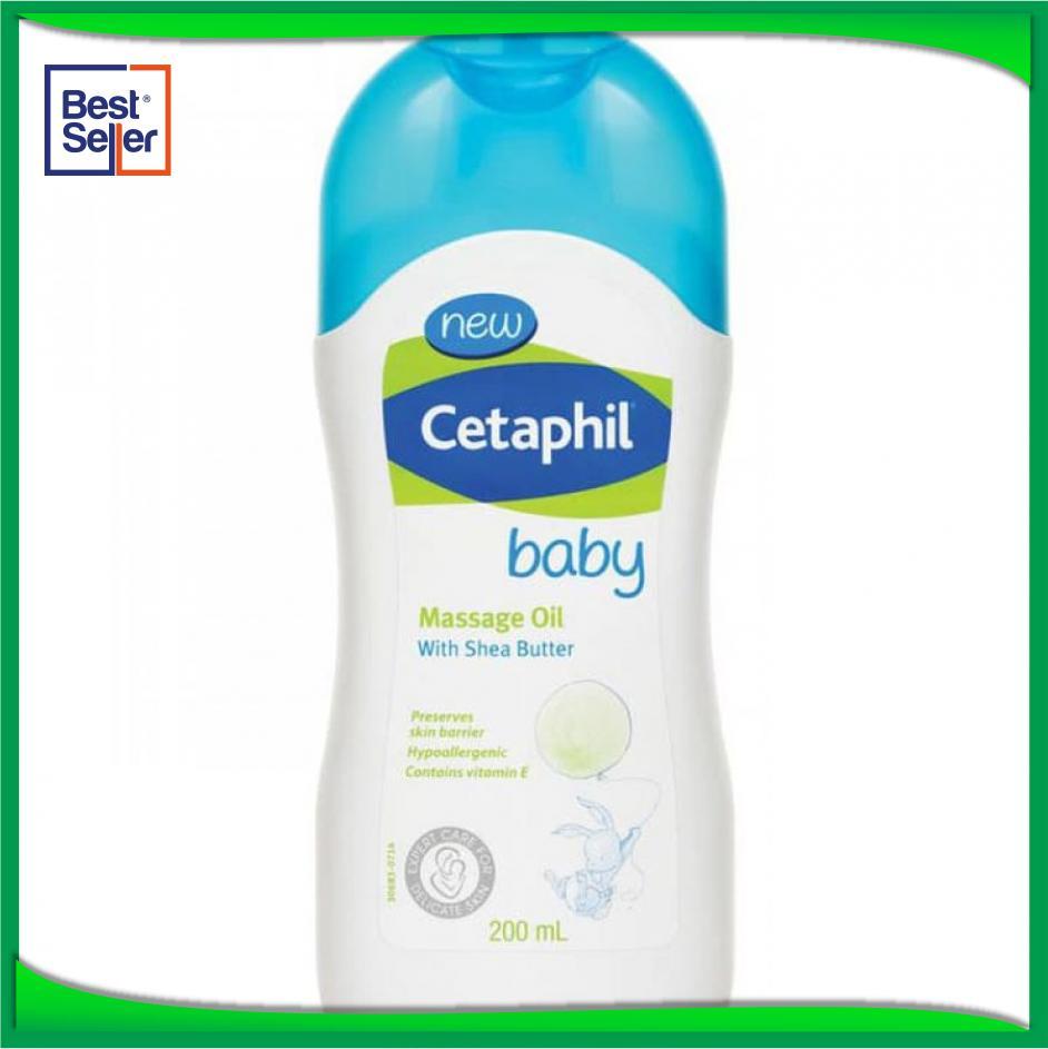 Cetaphil Baby Massage Oil 200ml - Produk Cream Bayi Aman Untuk Bayi - BJ47883