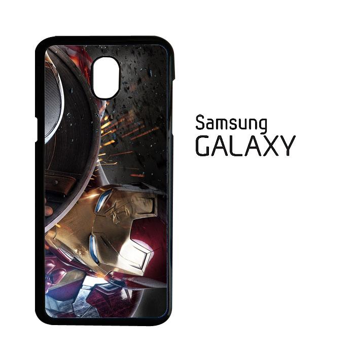 Ironman and Shield O1228 Samsung Galaxy Samsung Galaxy J7 Pro J7 2017 Casing Custom Hardcase Case Cover