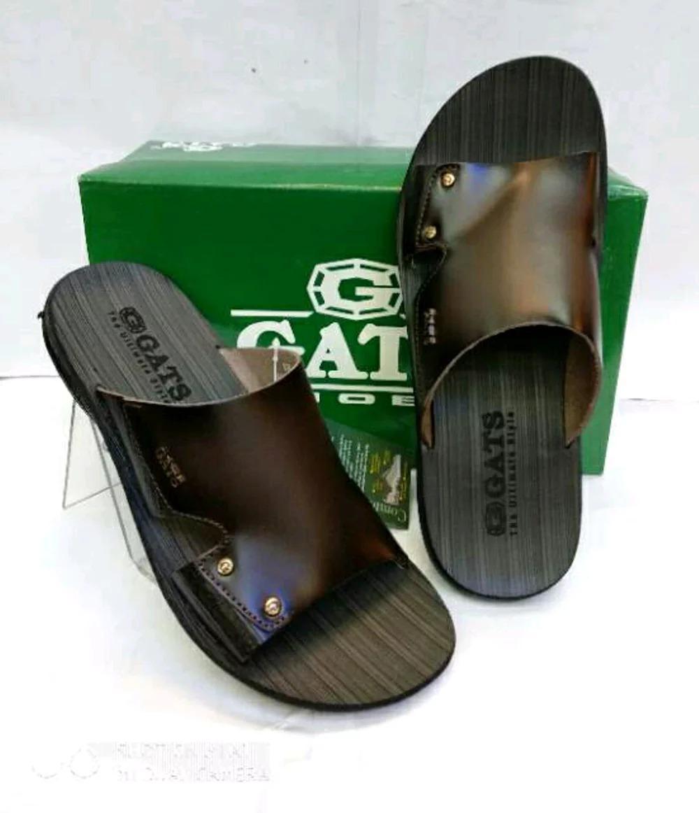 Sandal Kulit Gats SR 003 - Black