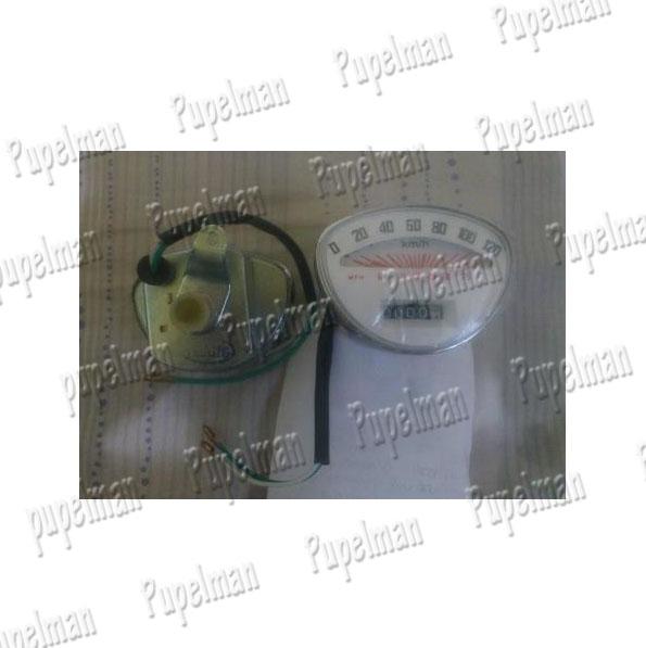 Aksesoris Vespa Motor Speedometer Vespa Sprint Super Odometer Speedo Meter Pengukur Kecepatan Motor Vespa Asesoris Vespa Acesoris Motor Vespa