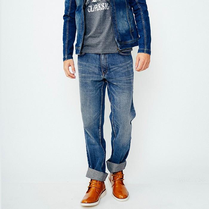 Edwin Celana Jeans Pria Panjang Biru (305-43-001) - 3Leoik