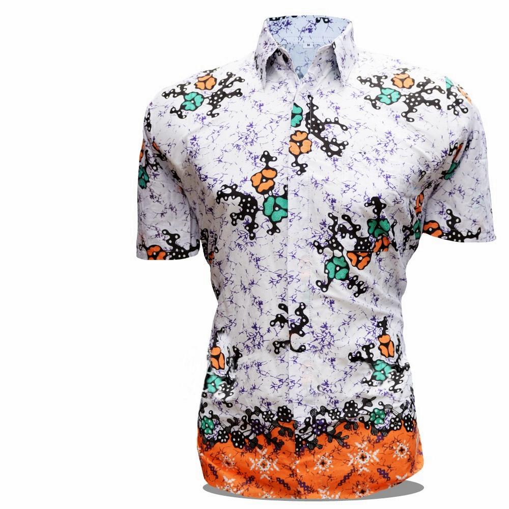 Fashion Pria / Pakaian / Kemeja Batik Pria / Hem Batik Pria / Batik / Hem / Kemeja Batik Pria Lengan Pendek / Hem Batik Cowok / Hem Batik / Kemeja / Baju Batik / KemejaPria / Baju Cowo / Batik Murah / Motif Bunga