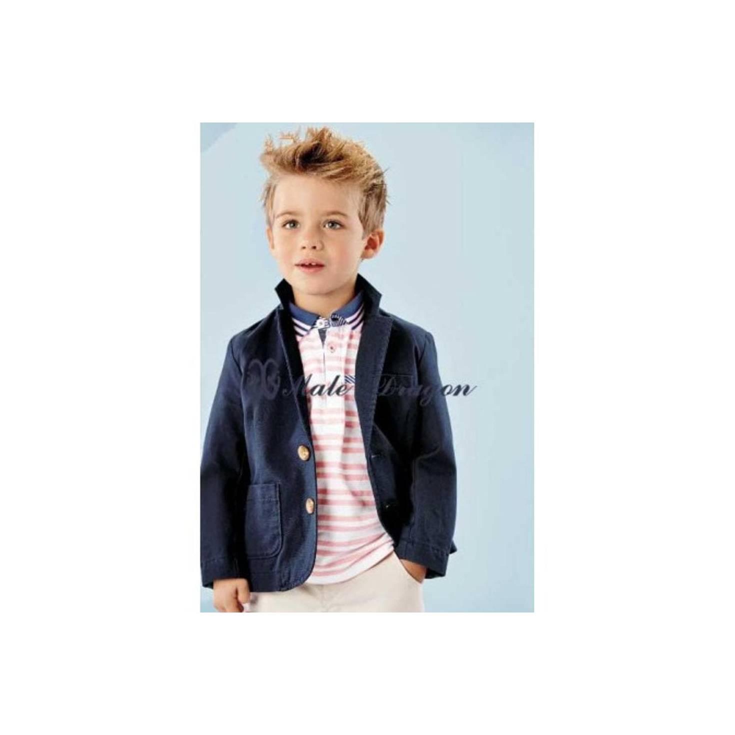 Stelan Male Dragon Navy Blazer 3in1 baju anak lelaki