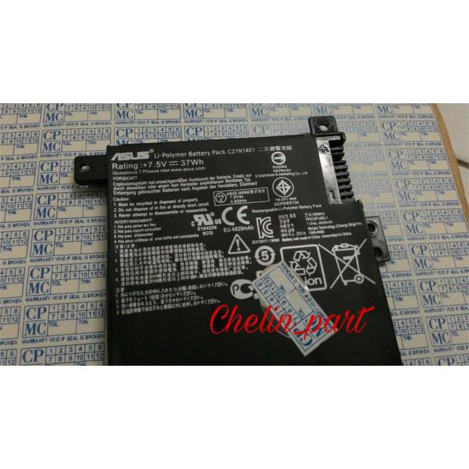 BATERAI ORIGINAL ASUS A455L A455L X455L - ELEKTROZONE