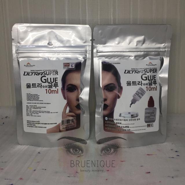 Ultra Super Glue - lem sambung bulu mata / eyelash extension glue - 10ml Variasi Tidak Ada