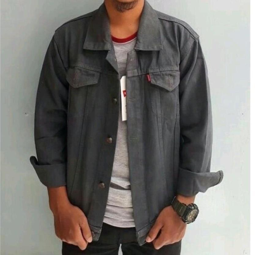 Jaket Jeans Denim Casual Pria Best Seller