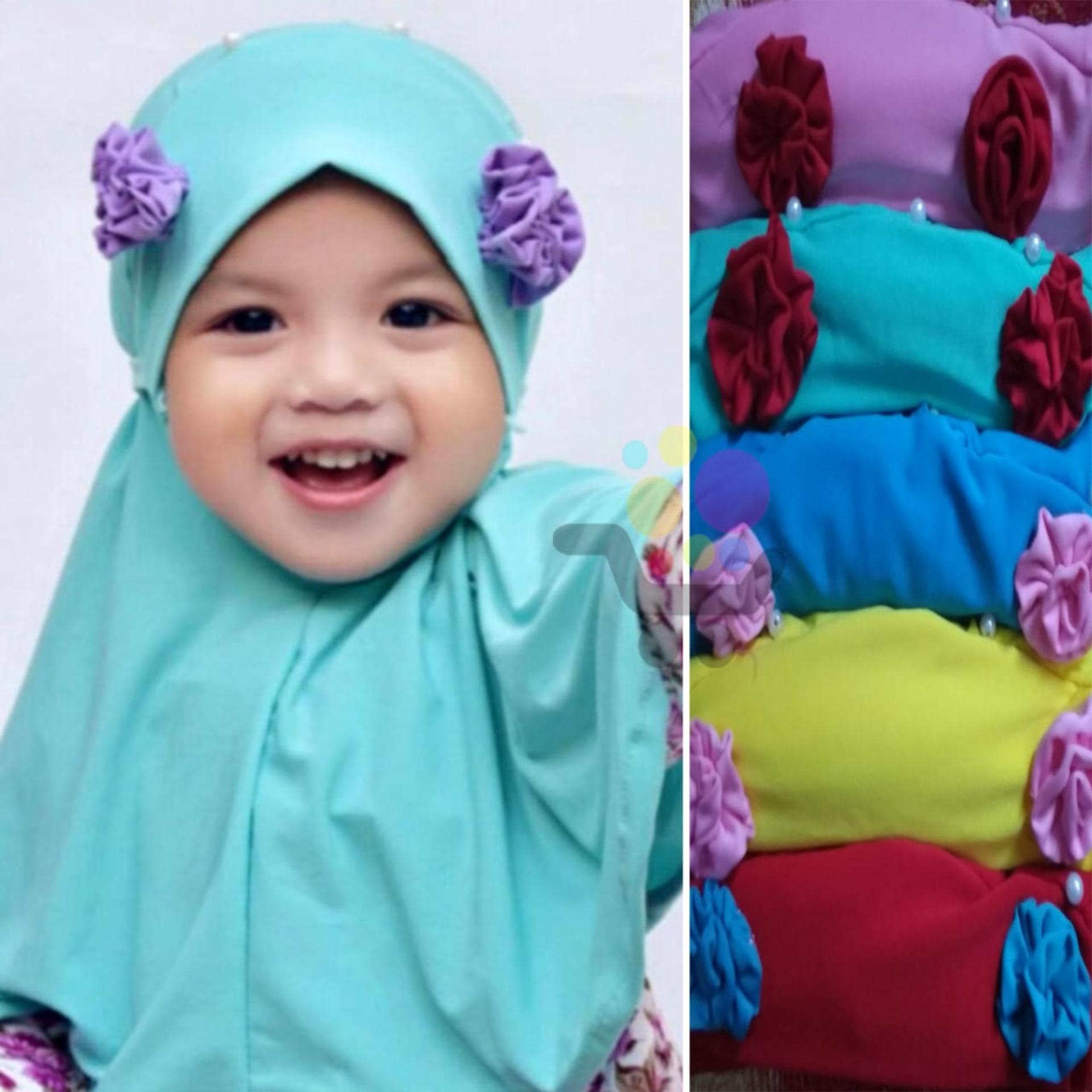 Kerudung Anak Bayi maryam Jilbab Anak Bayi / Jilbab Bayi / Hijab Pashmina Instan Anak