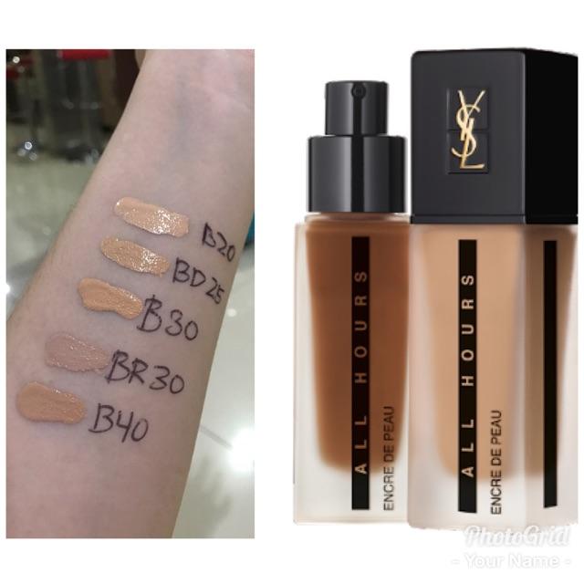 YSL all hours full coverage matte foundation B10 Porcelain