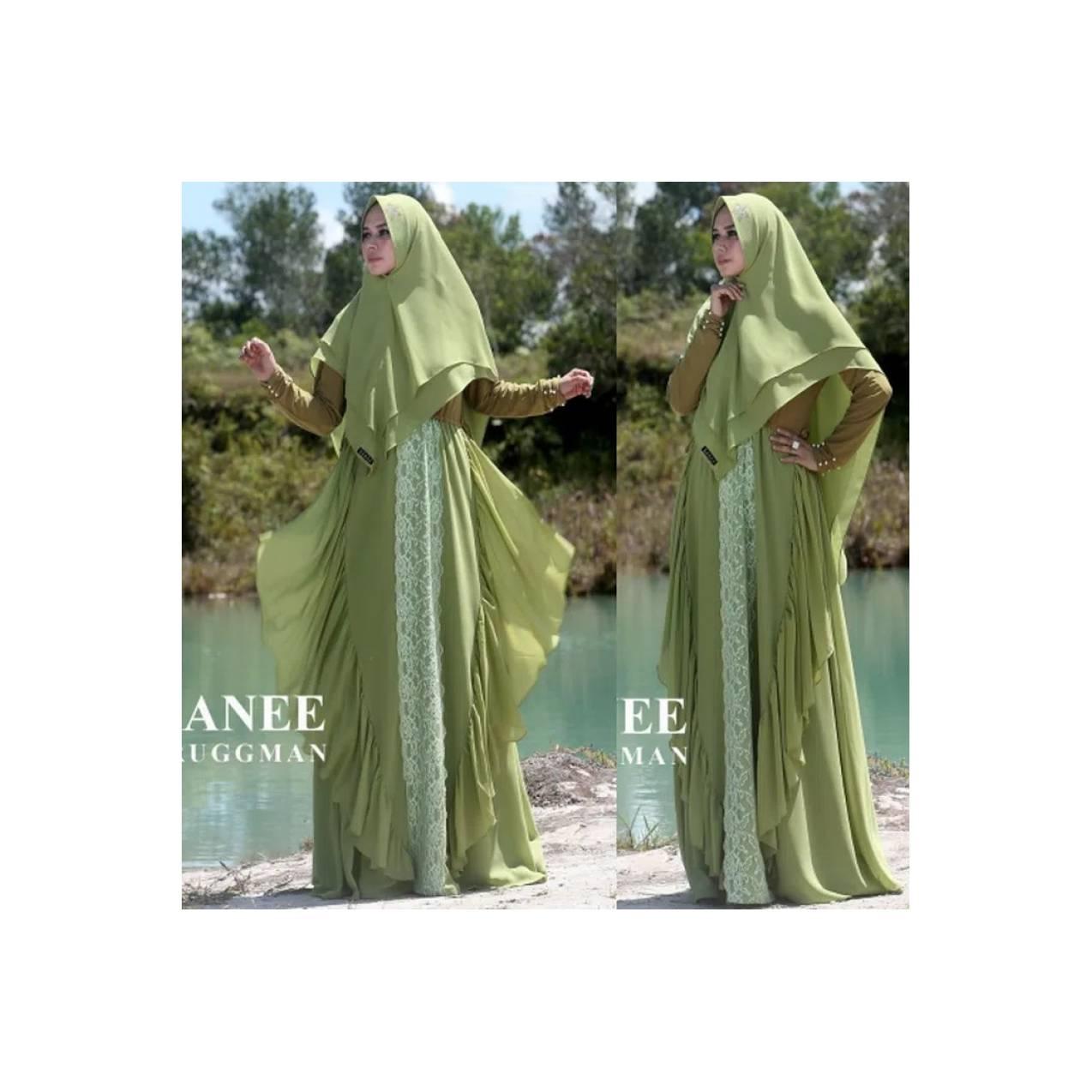 Gamis syari aliyah ranee bruggman
