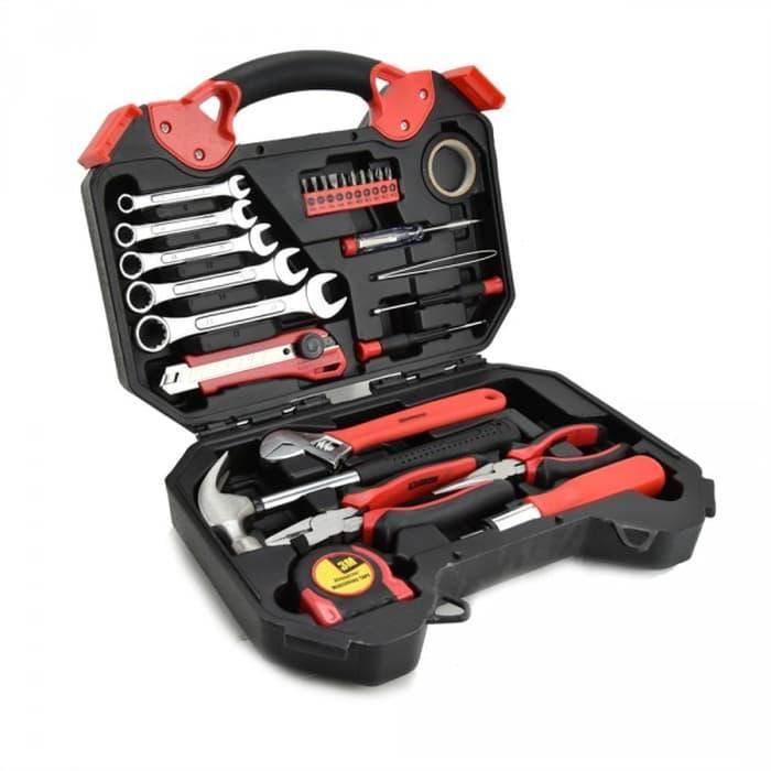 ToolSet Krisbow 28/Hand Toolset/Alat Pertukangan Komplit
