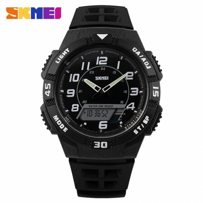 Harga Spesial!! Jam Tangan Pria U002F Skmei Casio Sport Led Water Resistant 50M - Ad1065 C - ready stock