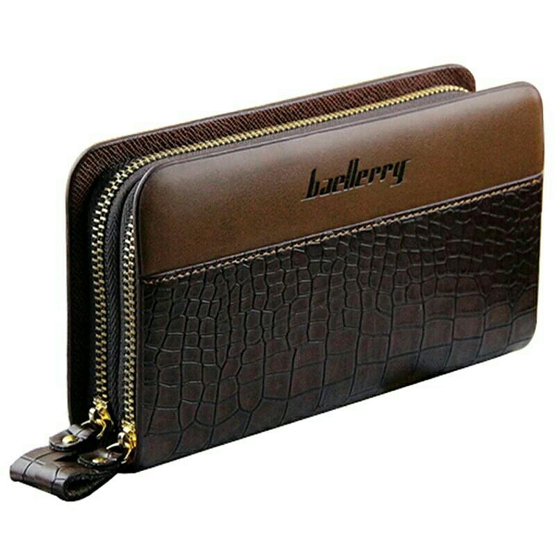 Baellerry Hand Bag Dompet Wanita Import Motif Kulit Buaya
