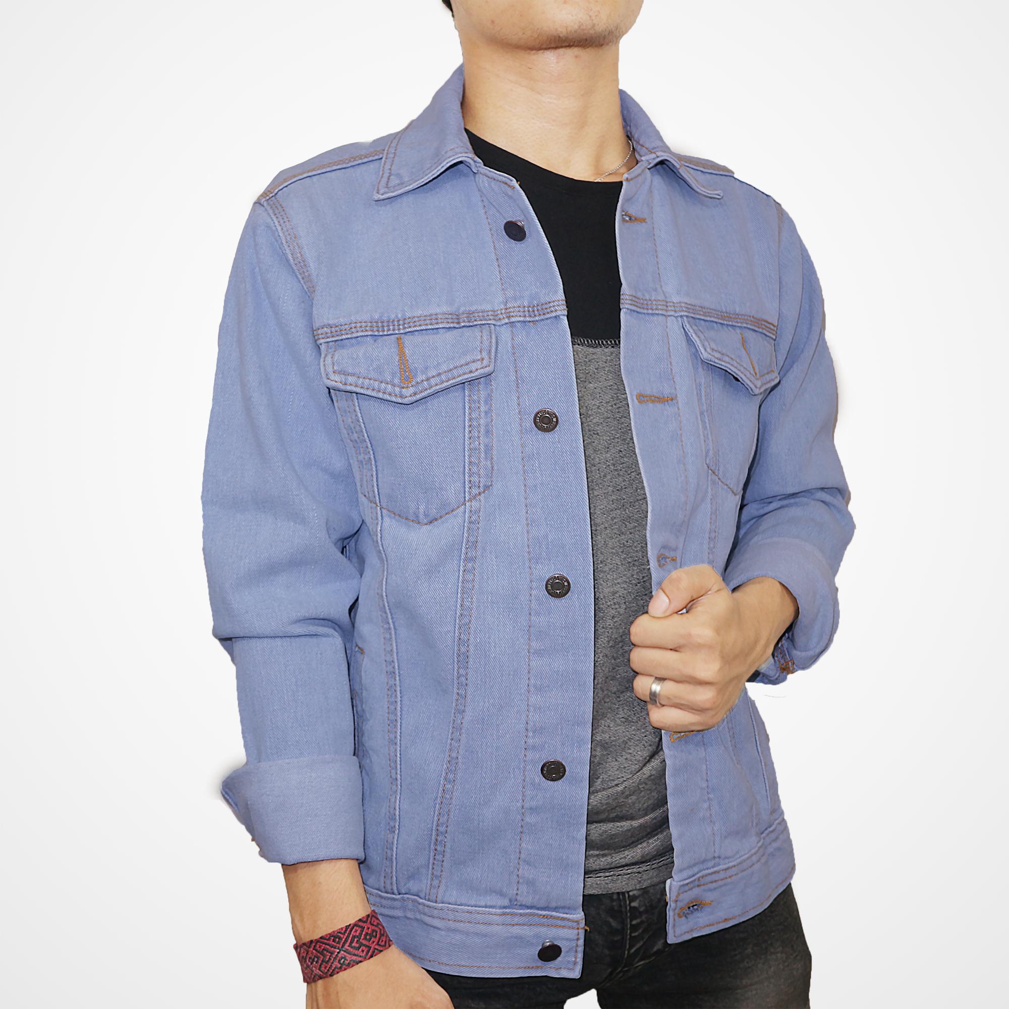 SG STORE JAKET JEANS DENIM TEMPLE BIO BLITS-M L XL-JEANS DISTRO-JEANS BORDIR-JAKET JEANS PRIA
