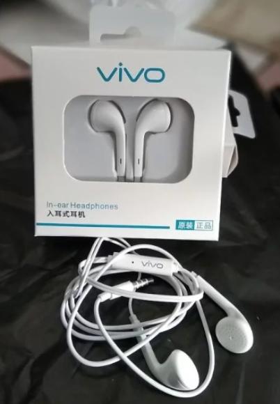 Original 100% Untuk Vivo Headset Headseat Hedseat Hedeset Handseat Handset Handfree Untuk Vivo for Smartphone Android - LLS89