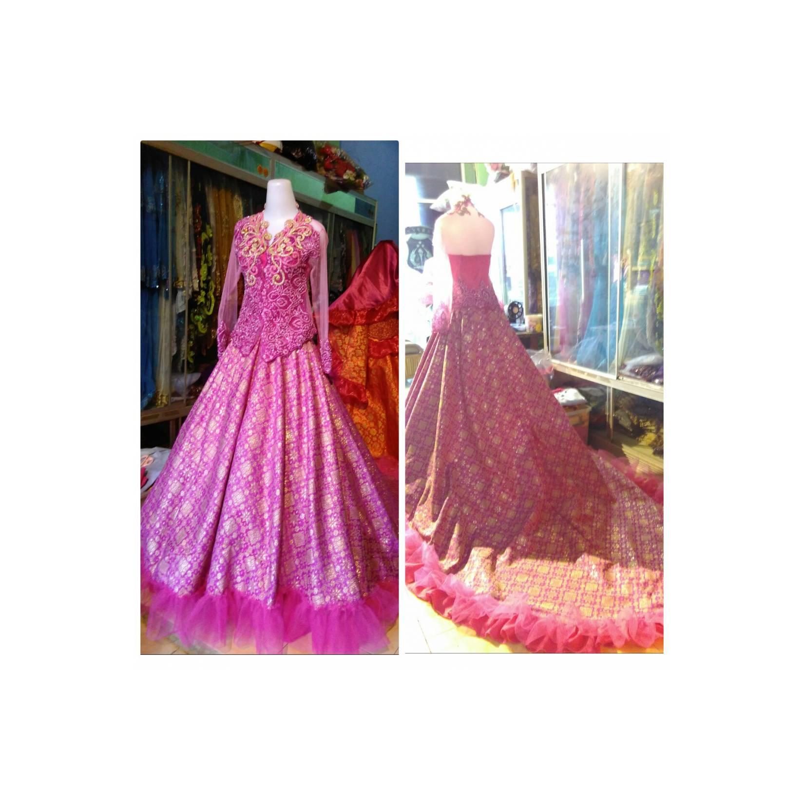 kebaya full payet + rok panjang utk pengantin