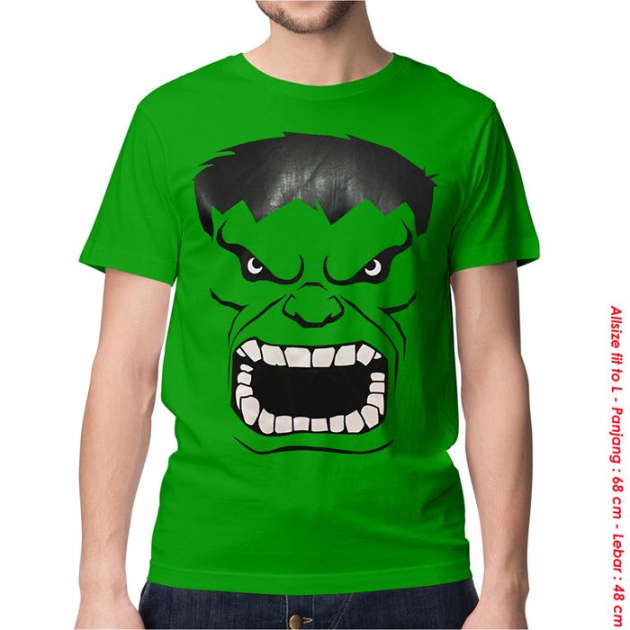 Kaos Baju Superheroes Superhero - HULK EMO SPANDEX