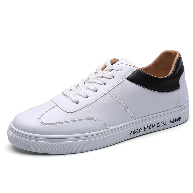 Harajuku Korea Modis Gaya Linen Laki-laki Di Mana Kain Sepatu Putih Sepatu Kanvas (Hitam atau Putih)