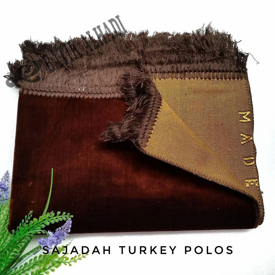 Sajadah Evrentex Polos, Sajadah Tebal, Simple dan Elegan, made in Turkey (SEP001)