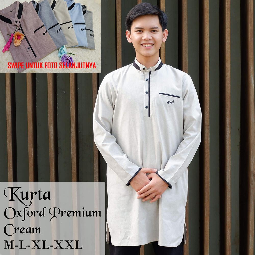 Baju Kurta Pria Gamis Koko Oxford Premium Alfath OCL