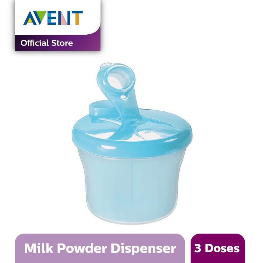 Philips Avent Milk Powder Dispenser 3 Doses SCF135/06 Biru