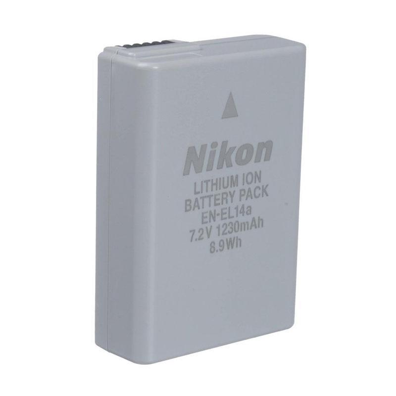 NIKON EN-EL14A Battery / Baterai Kamera Nikon for DF/D3100/D3200/D3300/D5100/D5200/D5300 - Putih